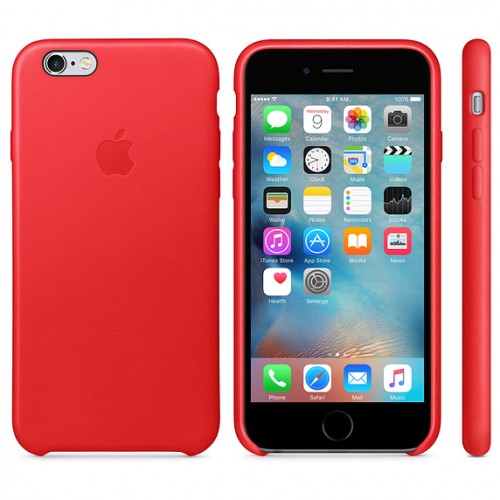 APPLE COVER IN PELLE iPhone 6/6S ROSSO